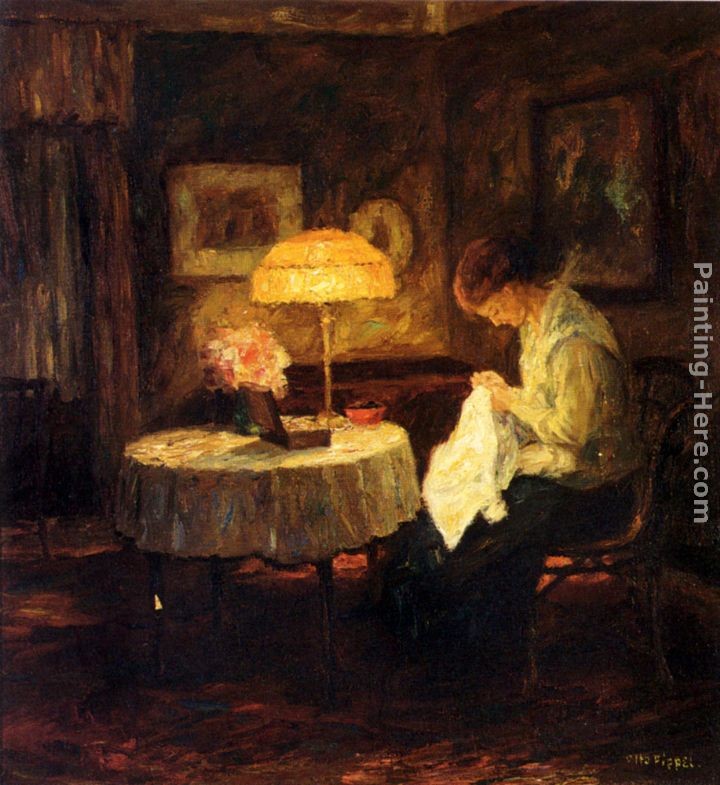 Otto Eduard Pippel 'Abendstunde'